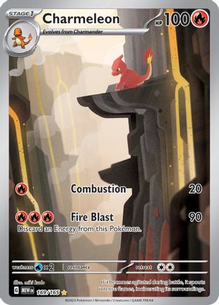 Charmeleon 169/165 - SV Scarlet & Violet 151 Holofoil - for just $30.26! 