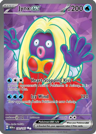 Jynx ex 191/165 - SV Scarlet & Violet 151 Holofoil - for just $4.30! 