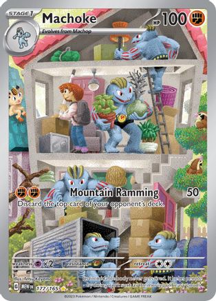 Machoke 177/165 - SV Scarlet & Violet 151 Holofoil - for just $9.36! 