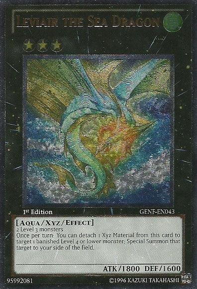 Leviair the Sea Dragon [GENF-EN043] Ultimate Rare - for just $11.25! 