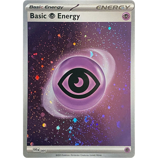 Basic Psychic Energy (005) (Cosmos Holo) [Scarlet & Violet: Base Set] - Just $0.40! Shop now at Retro Gaming of Denver