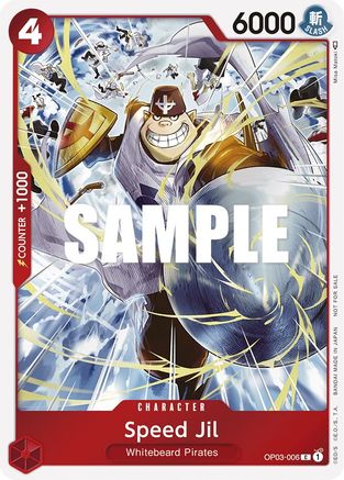 Speed Jil (Dash Pack) (OP03-006) - Kingdoms of Intrigue Foil - for just $0.10! 
