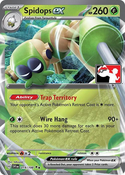 Spidops ex (019/198) [Prize Pack Series Three] - for just $0.40! 