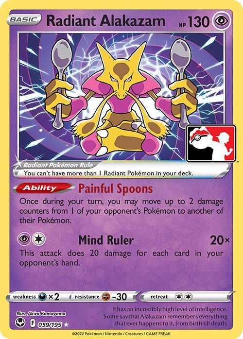 Radiant Alakazam (059/195) [Prize Pack Series Three] - for just $36.15! 