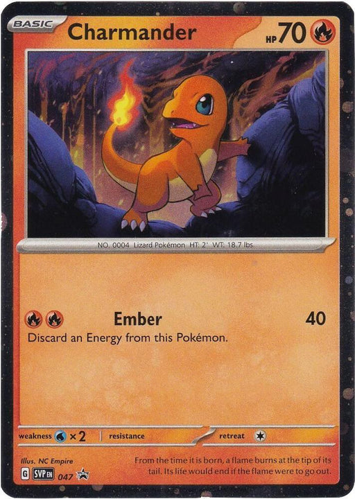 Charmander (047) (Cosmos Holo) [Scarlet & Violet: Black Star Promos] - for just $0.30! 