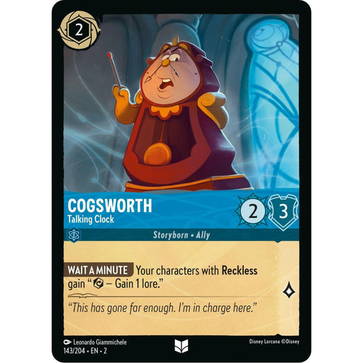 Cogsworth - Talking Clock (143/204) [Rise of the Floodborn] - Just $0.05! Shop now at Retro Gaming of Denver