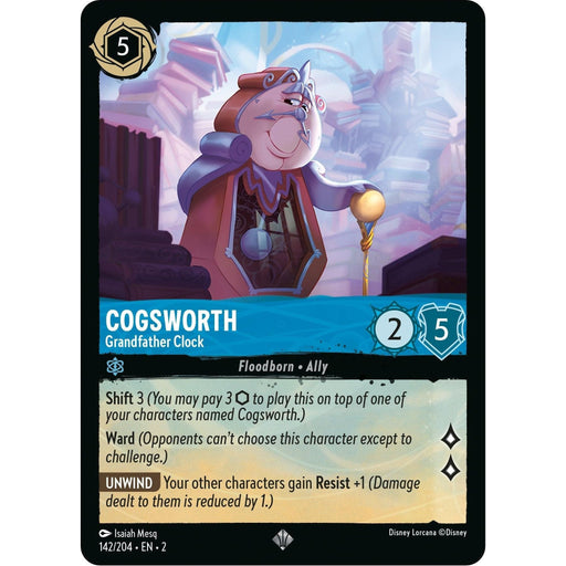 Cogsworth - Grandfather Clock (142/204) [Rise of the Floodborn] - Just $0.55! Shop now at Retro Gaming of Denver