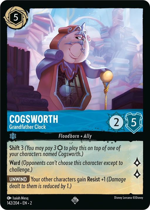 Cogsworth - Grandfather Clock (142/204) - Rise of the Floodborn - for just $0.11! 