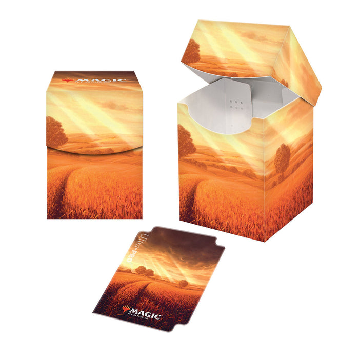 Ultra PRO: Deck Box - PRO 100+ (Unstable Lands - Plains) - for just $0! 