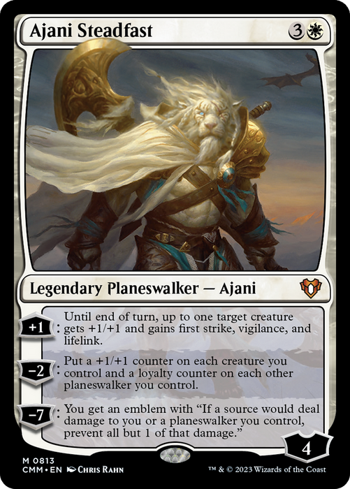 Ajani Steadfast (CMM-813) - Commander Masters - for just $0.53! 