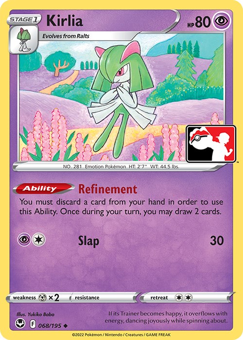 Kirlia (068/195) [Prize Pack Series Four] - for just $0.15! 