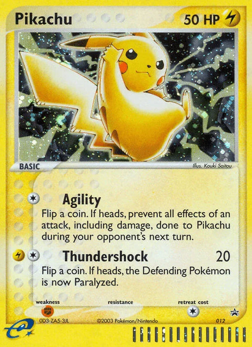 Pikachu (012) [Nintendo: Black Star Promos] - for just $42.95! 