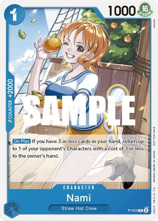 Nami (Sealed Battle Kit Vol. 1) (P-053) - One Piece Promotion Cards - for just $0.68! 