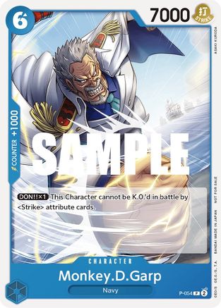 Monkey.D.Garp (Sealed Battle Kit Vol. 1) (P-054) - One Piece Promotion Cards - for just $1.50! 