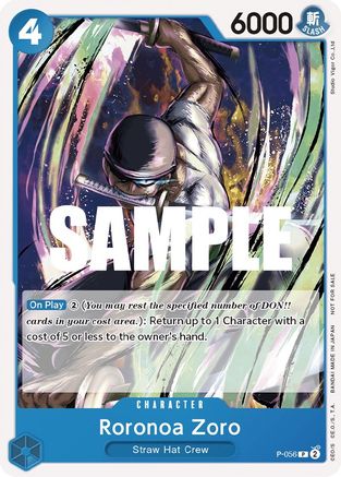 Roronoa Zoro (Sealed Battle Kit Vol. 1) (P-056) - One Piece Promotion Cards - for just $2.33! 