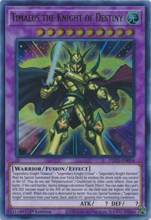 Timaeus the Knight of Destiny [DLCS-EN054] Ultra Rare - for just $0.30! 