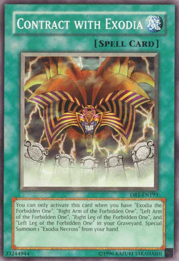 Contract with Exodia [DR1-EN193] Common - for just $0.20! 