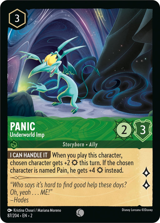 Panic - Underworld Imp (87/204) - Rise of the Floodborn - for just $0.02! 