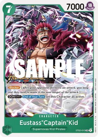 Eustass"Captain"Kid (Tournament Pack Vol. 5) (ST02-013) - One Piece Promotion Cards - for just $0.15! 