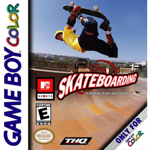 MTV Sports Skateboarding Featuring Andy MacDonald (Gameboy Color) - Just $0! Shop now at Retro Gaming of Denver