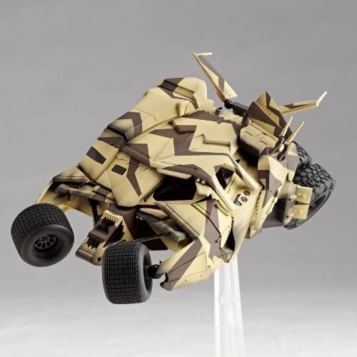 Kaiyodo Sci-Fi Revoltech #047: Batmobile Camouflage Tumbler Vehicle Figure - Just $44.99! Shop now at Retro Gaming of Denver