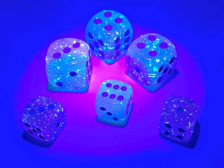CHESSEX: D6 Gemini™ DICE SETS - 12mm - for just $15.98! 