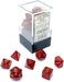 Chessex: Polyhedral Glitter Dice sets - 10mm - for just $5.98! 