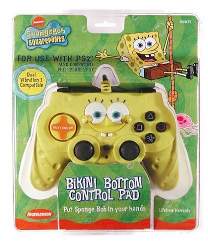 SpongeBob SquarePants Controller (Playstation 2) - for just $0! 