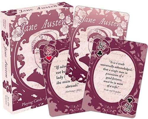 Aquarius Playing Cards: Jane Austen Quotes - for just $6.99! 