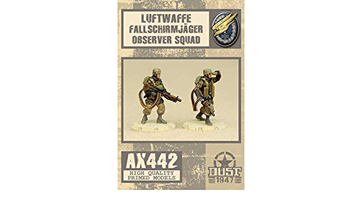 DUST 1947: Axis Luftwaffe Fallschirmjäger Observer Squad - for just $25.30! 