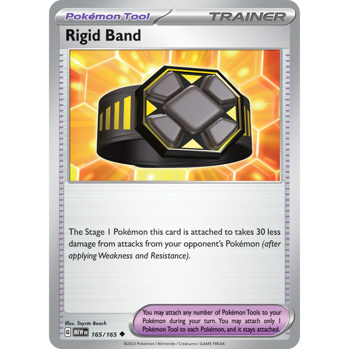 Rigid Band (165/165) [Scarlet & Violet: 151] - Just $0.05! Shop now at Retro Gaming of Denver