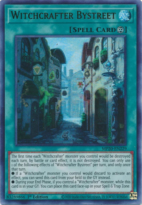 Witchcrafter Bystreet [MP20-EN229] Ultra Rare - for just $0.25! 