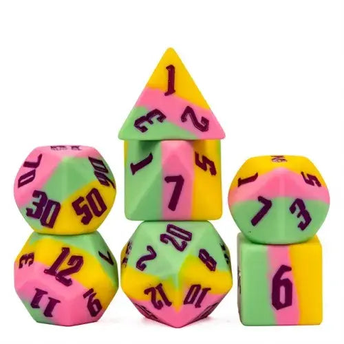 16mm Silicone RPG Dice Set - for just $29.99! 