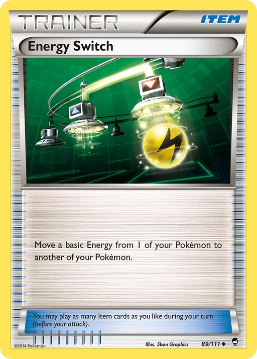 Energy Switch (89/111) [XY: Furious Fists] - for just $0.10! 
