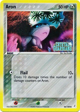 Aron (44/100) (Stamped) [EX: Crystal Guardians] - for just $5.75! 