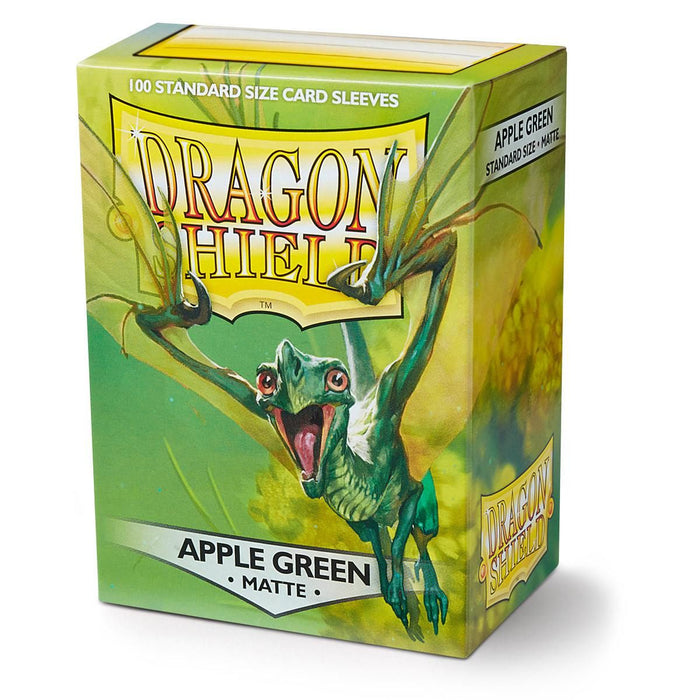 Dragon Shield: Standard 100ct Sleeves - Apple Green (Matte) - Just $8.95! Shop now at Retro Gaming of Denver