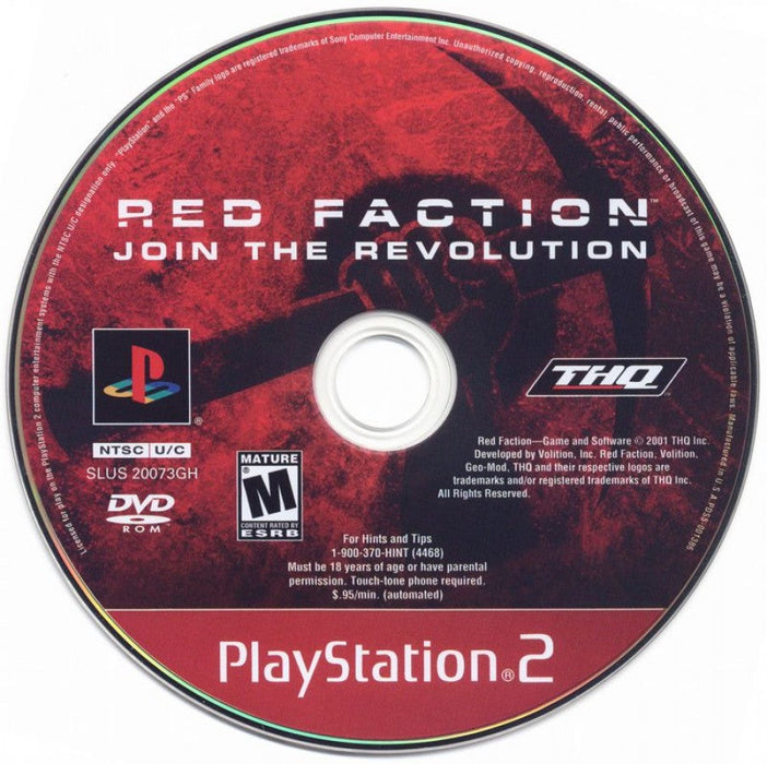 Red Faction [Greatest Hits] – PlayStation 2 (PS2) - for just $6.99! 