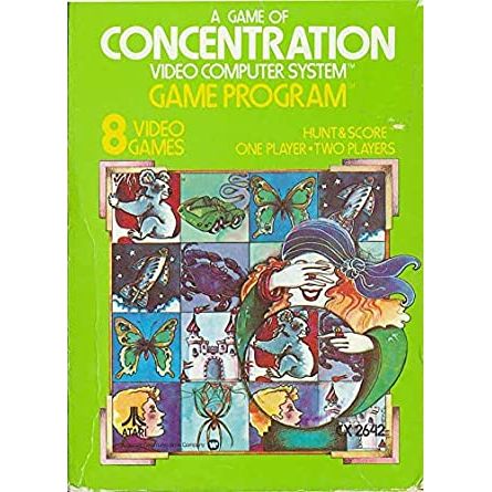 Concentration (Atari 2600) - Premium Video Games - Just $3.99! Shop now at Retro Gaming of Denver