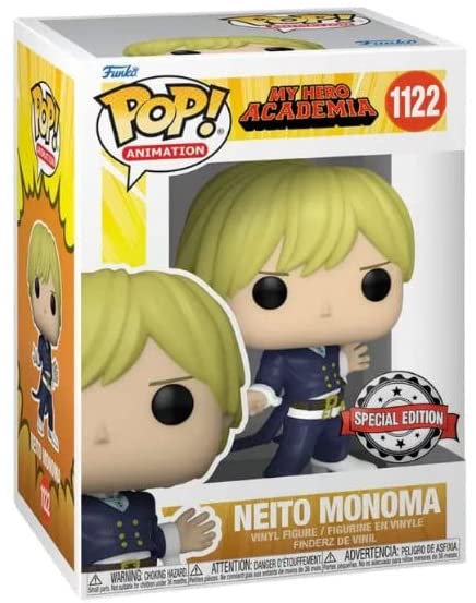 Funko Pop! 1122 Animation My Hero Academia Neito Monoma Figure Special Edition - Just $14.95! Shop now at Retro Gaming of Denver