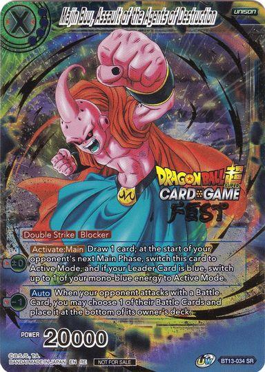 Majin Buu, Assault of the Agents of Destruction (Card Game Fest 2022) (BT13-034) [Tournament Promotion Cards] - for just $0.55! 