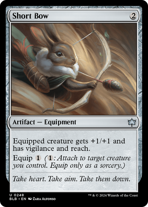 Short Bow (BLB-248) - Bloomburrow - for just $0.10! 