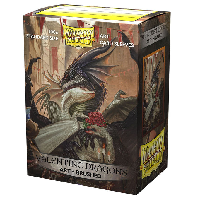 Dragon Shield: Standard 100ct Brushed Art Sleeves - Valentine Dragons (2021) - Just $0! Shop now at Retro Gaming of Denver