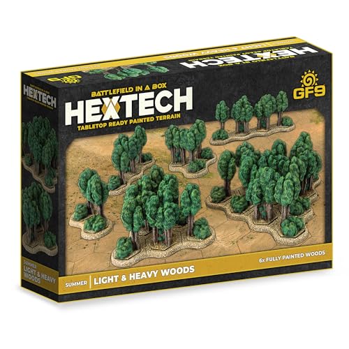 Battlefield in a Box: HexTech - Summer Light & Heavy Woods - for just $40! 