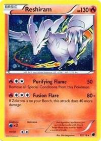 Reshiram (17/116) (Cosmos Holo) [Black & White: Plasma Freeze] - for just $3.20! 
