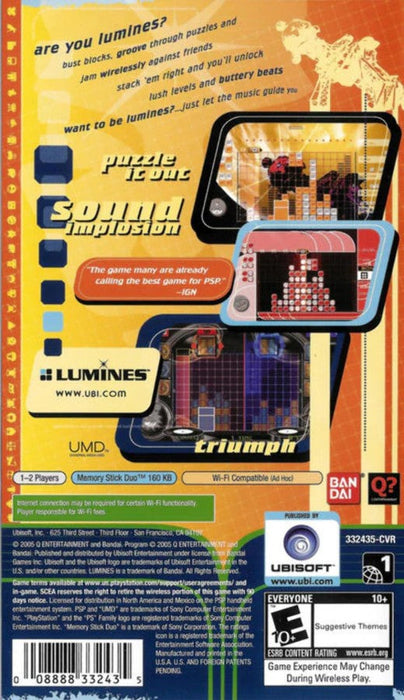 Lumines – PlayStation Portable (PSP) - for just $6.99! 