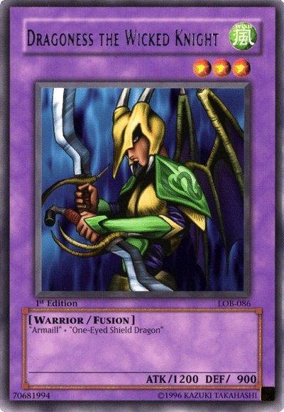 Dragoness the Wicked Knight [LOB-086] Rare - for just $0.50! 
