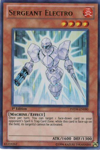 Sergeant Electro [PHSW-EN090] Ultra Rare - for just $0.10! 