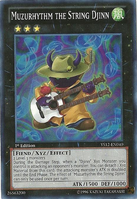 Muzurhythm the String Djinn [YS12-EN040] Super Rare - for just $0.10! 