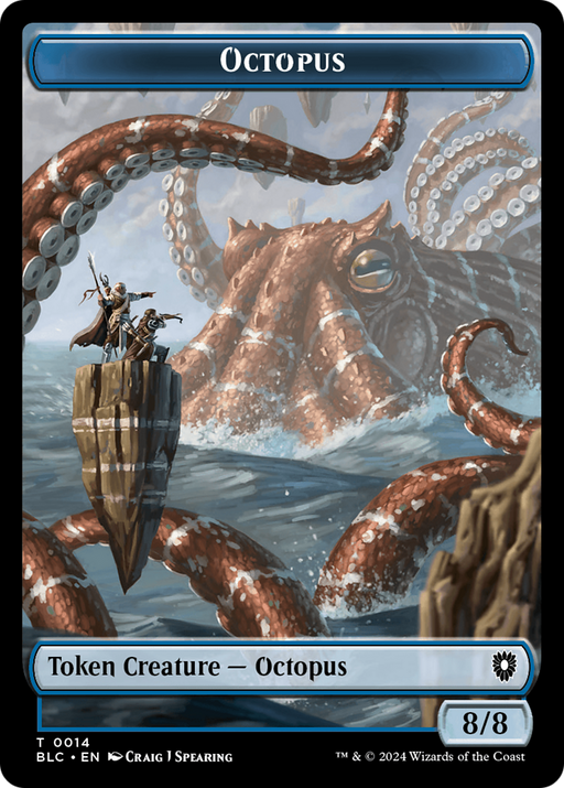 Octopus // Rabbit Double-Sided Token [Bloomburrow Commander Tokens] - Just $0.15! Shop now at Retro Gaming of Denver