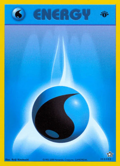 Water Energy (111/111) [Neo Genesis 1st Edition] - for just $0.50! 